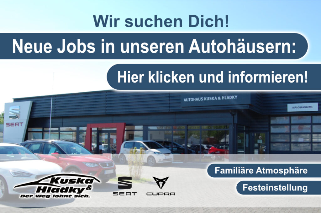 Jobs im Autohaus Kuska & Hladky Bad Doberan